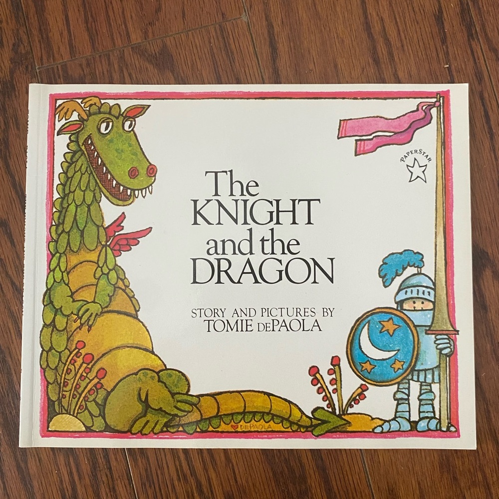The Knight and the Dragon kids book